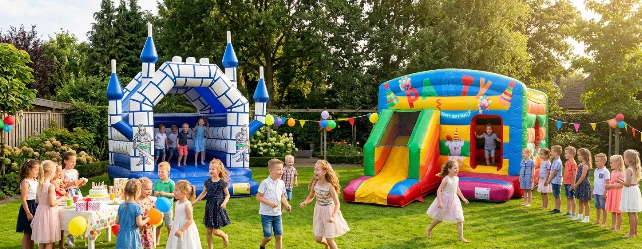 Verjaardag organiseren met Springkussenverhuur Groene Hart