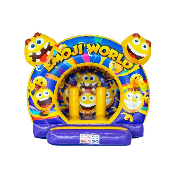 Springkussen Emoji met dak