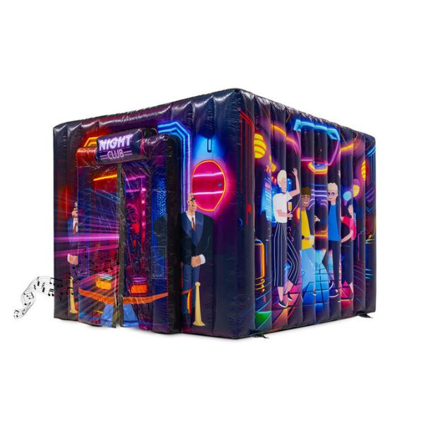 Speelkussen disco Security tent 4,5m