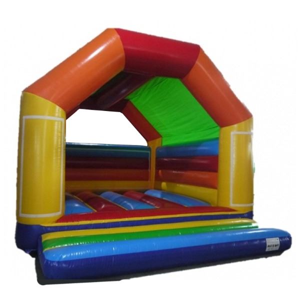 Springkussen Kleuren met dak Springkussen Kleuren met dak
