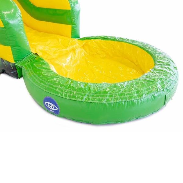 Glijbaan Dino met ballen/waterbad Glijbaan Dino met ballen/waterbad