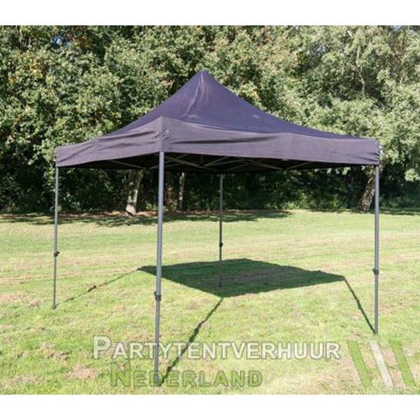 Easy up tent 3x4,5m zwart