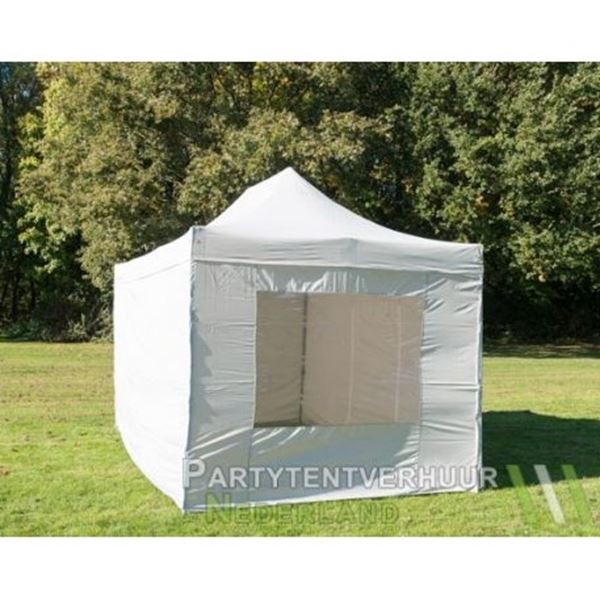 Easy up tent 3x4,5m grijs