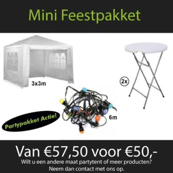 Mini feestpakket